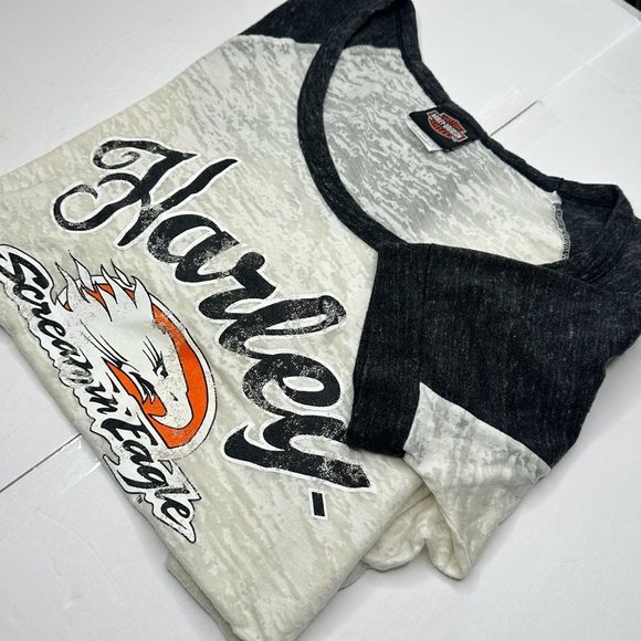 HARLEY DAVIDSON - Woman's shirt.‎ Large. Great condition! - Picture 1 of 8